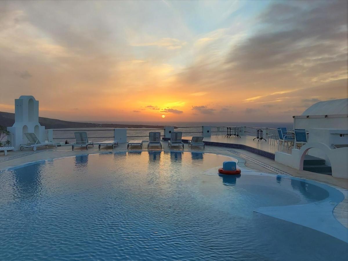 Ether Sunset Oia Exterior foto